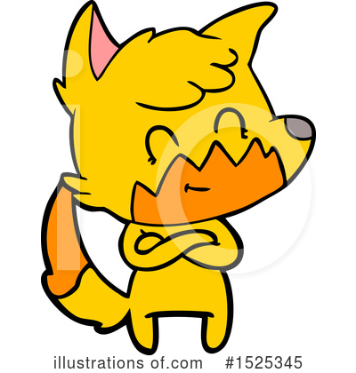 Royalty-Free (RF) Fox Clipart Illustration by lineartestpilot - Stock Sample #1525345