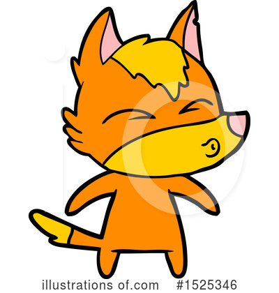 Royalty-Free (RF) Fox Clipart Illustration by lineartestpilot - Stock Sample #1525346