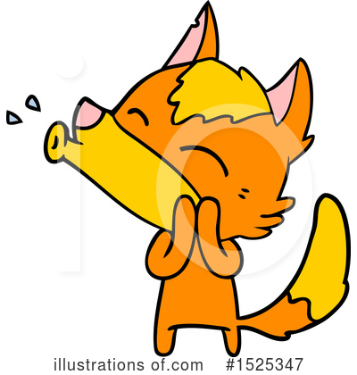 Royalty-Free (RF) Fox Clipart Illustration by lineartestpilot - Stock Sample #1525347