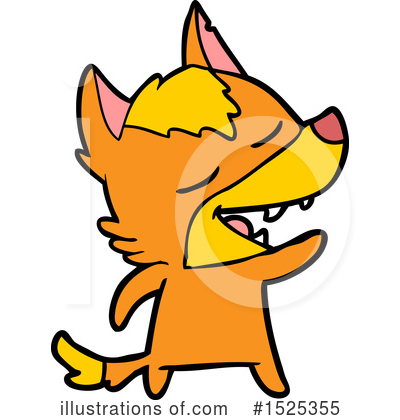 Royalty-Free (RF) Fox Clipart Illustration by lineartestpilot - Stock Sample #1525355
