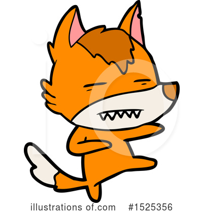 Royalty-Free (RF) Fox Clipart Illustration by lineartestpilot - Stock Sample #1525356