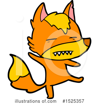 Royalty-Free (RF) Fox Clipart Illustration by lineartestpilot - Stock Sample #1525357