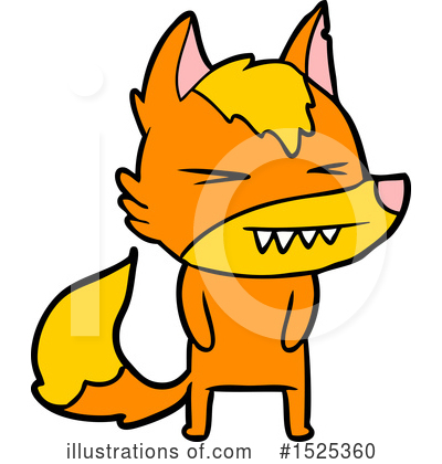 Royalty-Free (RF) Fox Clipart Illustration by lineartestpilot - Stock Sample #1525360