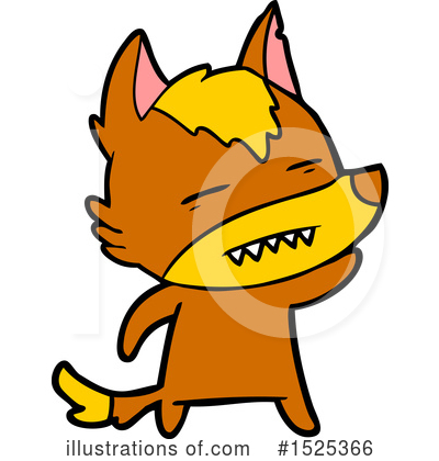 Royalty-Free (RF) Fox Clipart Illustration by lineartestpilot - Stock Sample #1525366