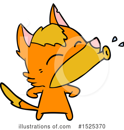 Royalty-Free (RF) Fox Clipart Illustration by lineartestpilot - Stock Sample #1525370