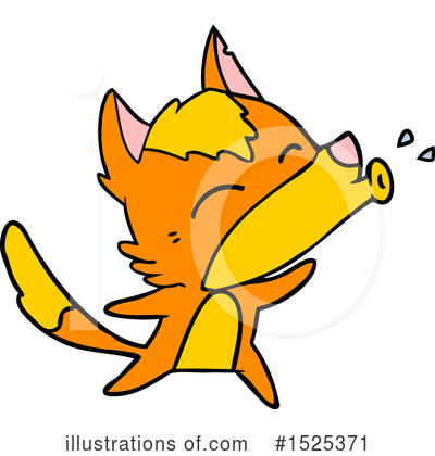 Royalty-Free (RF) Fox Clipart Illustration by lineartestpilot - Stock Sample #1525371