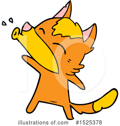 Royalty-Free (RF) Fox Clipart Illustration by lineartestpilot - Stock Sample #1525378