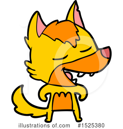 Royalty-Free (RF) Fox Clipart Illustration by lineartestpilot - Stock Sample #1525380