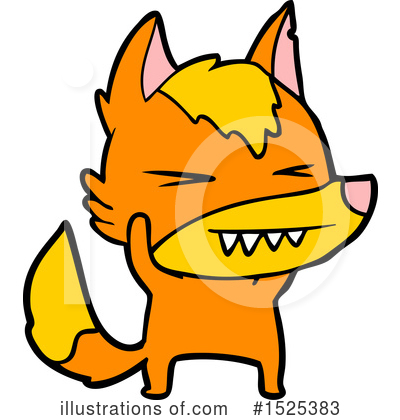 Royalty-Free (RF) Fox Clipart Illustration by lineartestpilot - Stock Sample #1525383
