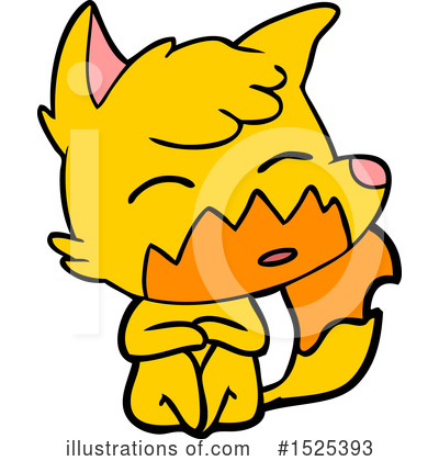 Royalty-Free (RF) Fox Clipart Illustration by lineartestpilot - Stock Sample #1525393