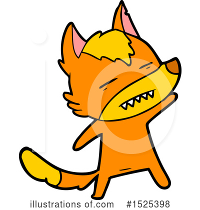 Royalty-Free (RF) Fox Clipart Illustration by lineartestpilot - Stock Sample #1525398