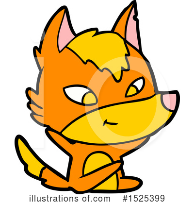 Royalty-Free (RF) Fox Clipart Illustration by lineartestpilot - Stock Sample #1525399