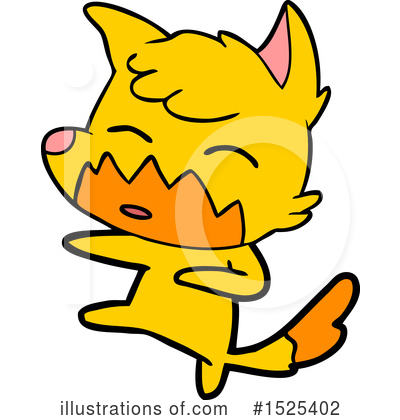Royalty-Free (RF) Fox Clipart Illustration by lineartestpilot - Stock Sample #1525402