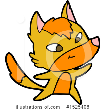 Royalty-Free (RF) Fox Clipart Illustration by lineartestpilot - Stock Sample #1525408