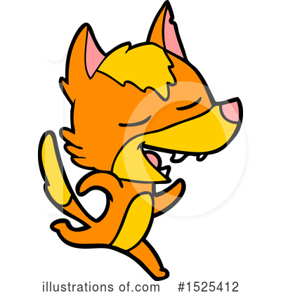 Royalty-Free (RF) Fox Clipart Illustration by lineartestpilot - Stock Sample #1525412