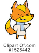 Fox Clipart #1525442 by lineartestpilot