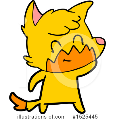 Royalty-Free (RF) Fox Clipart Illustration by lineartestpilot - Stock Sample #1525445