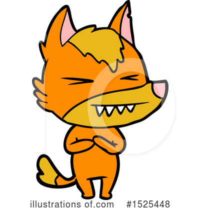 Royalty-Free (RF) Fox Clipart Illustration by lineartestpilot - Stock Sample #1525448