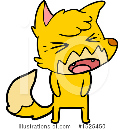 Royalty-Free (RF) Fox Clipart Illustration by lineartestpilot - Stock Sample #1525450