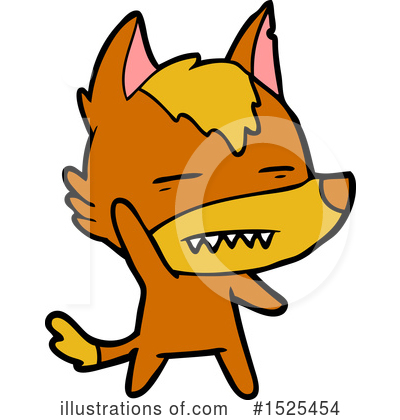 Royalty-Free (RF) Fox Clipart Illustration by lineartestpilot - Stock Sample #1525454