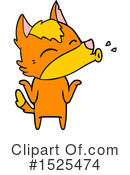 Fox Clipart #1525474 by lineartestpilot
