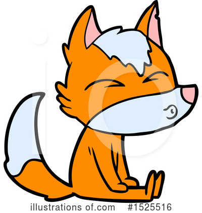 Royalty-Free (RF) Fox Clipart Illustration by lineartestpilot - Stock Sample #1525516