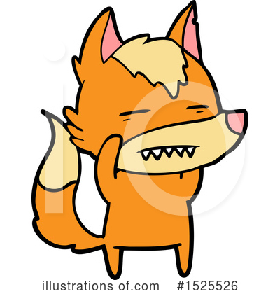 Royalty-Free (RF) Fox Clipart Illustration by lineartestpilot - Stock Sample #1525526