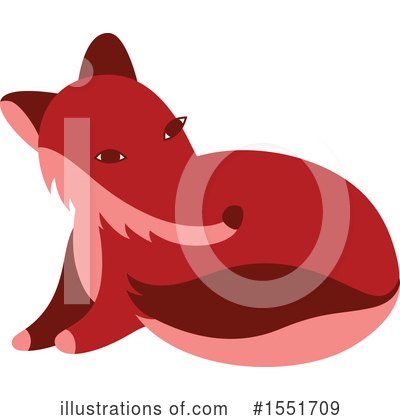 Royalty-Free (RF) Fox Clipart Illustration by Cherie Reve - Stock Sample #1551709