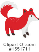 Fox Clipart #1551711 by Cherie Reve