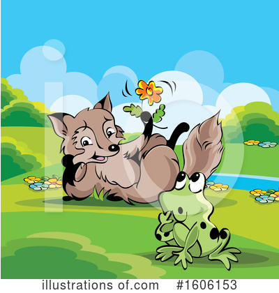 Royalty-Free (RF) Fox Clipart Illustration by Lal Perera - Stock Sample #1606153