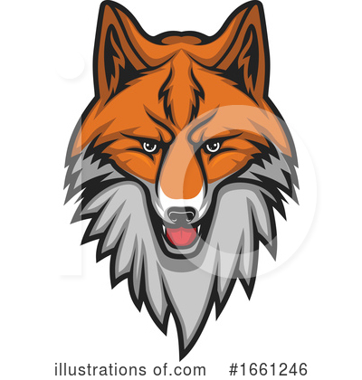 Fox Clipart #1661246 by Vector Tradition SM