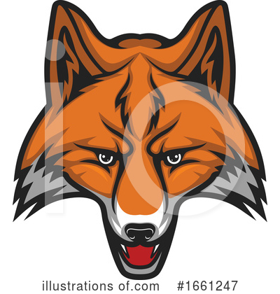 Fox Clipart #1661247 by Vector Tradition SM