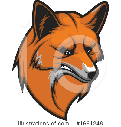 Fox Clipart #1661248 by Vector Tradition SM