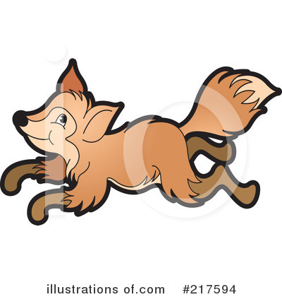 Royalty-Free (RF) Fox Clipart Illustration by Lal Perera - Stock Sample #217594