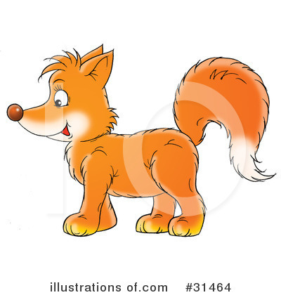 Royalty-Free (RF) Fox Clipart Illustration by Alex Bannykh - Stock Sample #31464