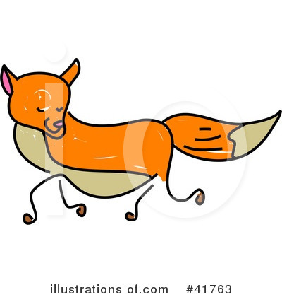Royalty-Free (RF) Fox Clipart Illustration by Prawny - Stock Sample #41763