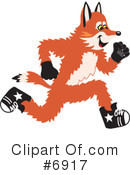 Fox Clipart #6917 by Mascot Junction