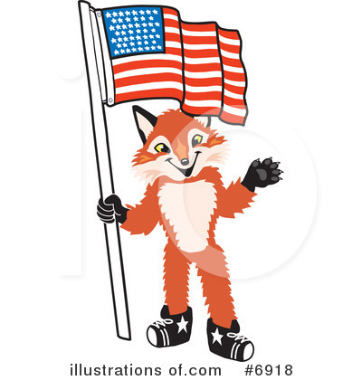 Royalty-Free (RF) Fox Clipart Illustration by Mascot Junction - Stock Sample #6918