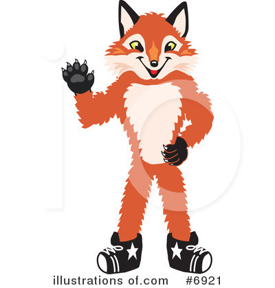 Royalty-Free (RF) Fox Clipart Illustration by Mascot Junction - Stock Sample #6921