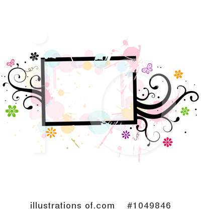 Royalty-Free (RF) Frame Clipart Illustration by BNP Design Studio - Stock Sample #1049846