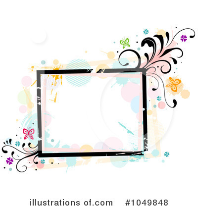 Royalty-Free (RF) Frame Clipart Illustration by BNP Design Studio - Stock Sample #1049848