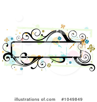 Royalty-Free (RF) Frame Clipart Illustration by BNP Design Studio - Stock Sample #1049849