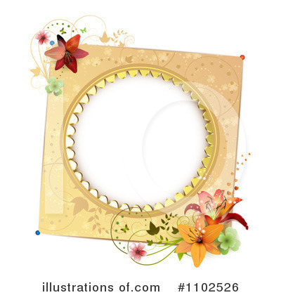 Royalty-Free (RF) Frame Clipart Illustration by merlinul - Stock Sample #1102526