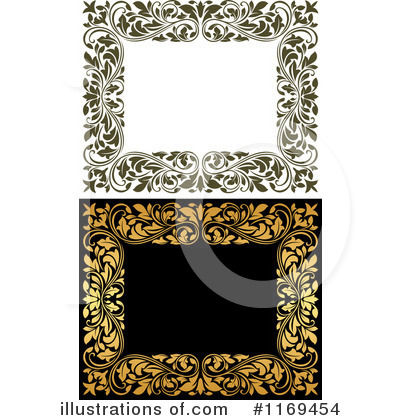 Royalty-Free (RF) Frame Clipart Illustration by Vector Tradition SM - Stock Sample #1169454
