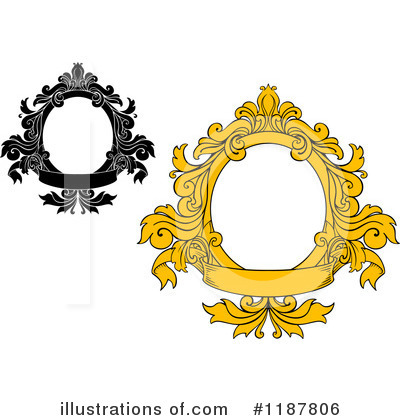 Royalty-Free (RF) Frame Clipart Illustration by Vector Tradition SM - Stock Sample #1187806