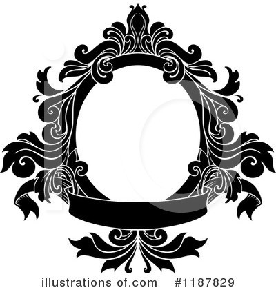 Royalty-Free (RF) Frame Clipart Illustration by Vector Tradition SM - Stock Sample #1187829