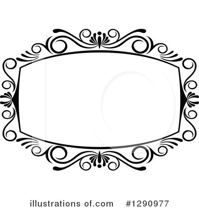 Royalty-Free (RF) Frame Clipart Illustration by Vector Tradition SM - Stock Sample #1290977