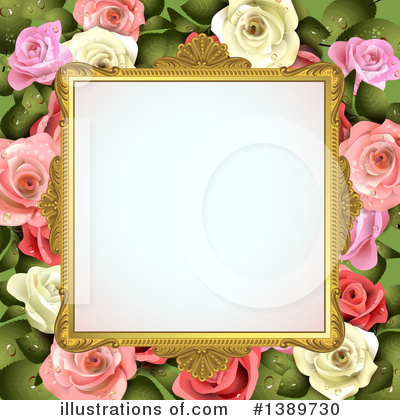 Royalty-Free (RF) Frame Clipart Illustration by merlinul - Stock Sample #1389730