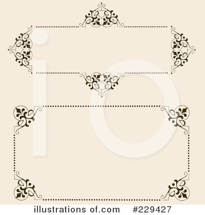 Royalty-Free (RF) Frame Clipart Illustration by BestVector - Stock Sample #229427