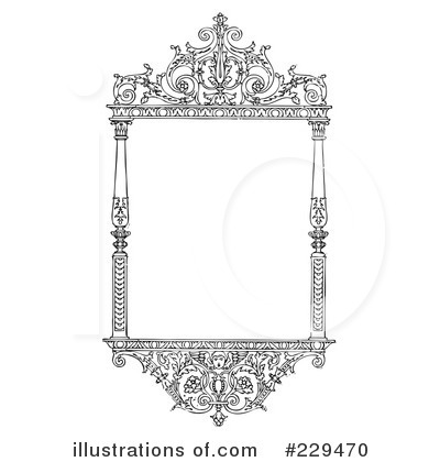 Royalty-Free (RF) Frame Clipart Illustration by BestVector - Stock Sample #229470